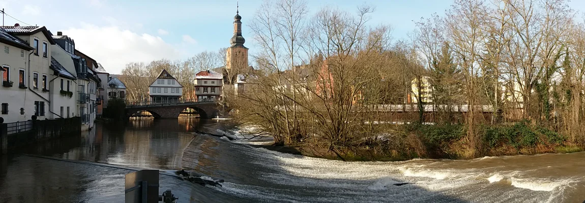 Die Brückenhäuser in Bad Kreuznach